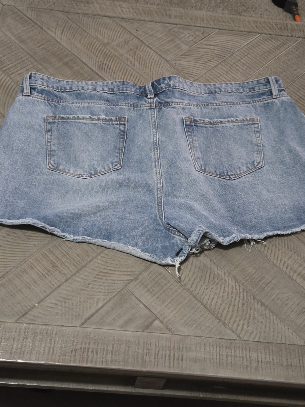 NWT The Drop Medium Indigo Distressed Rae - Picture 4 of 5